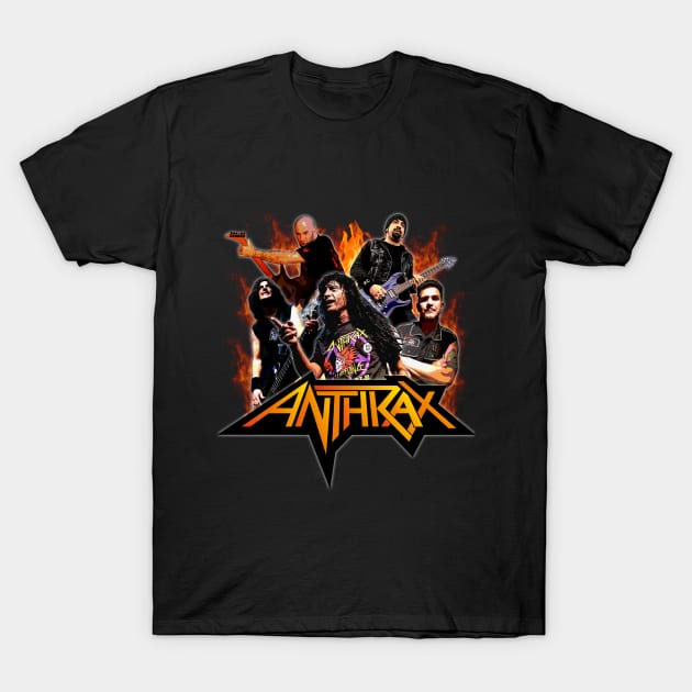 ANTHRAX BAND T-Shirt by Storing